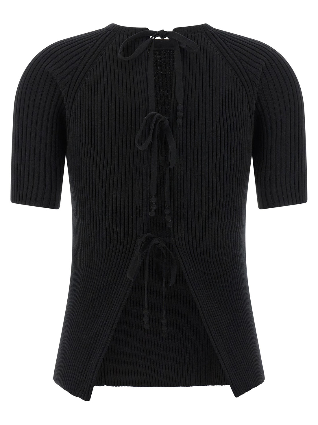Tory Burch - Back closure sweater Black