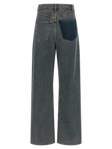 MM6 MAISON MARGIELA - Back-to-back construction jeans