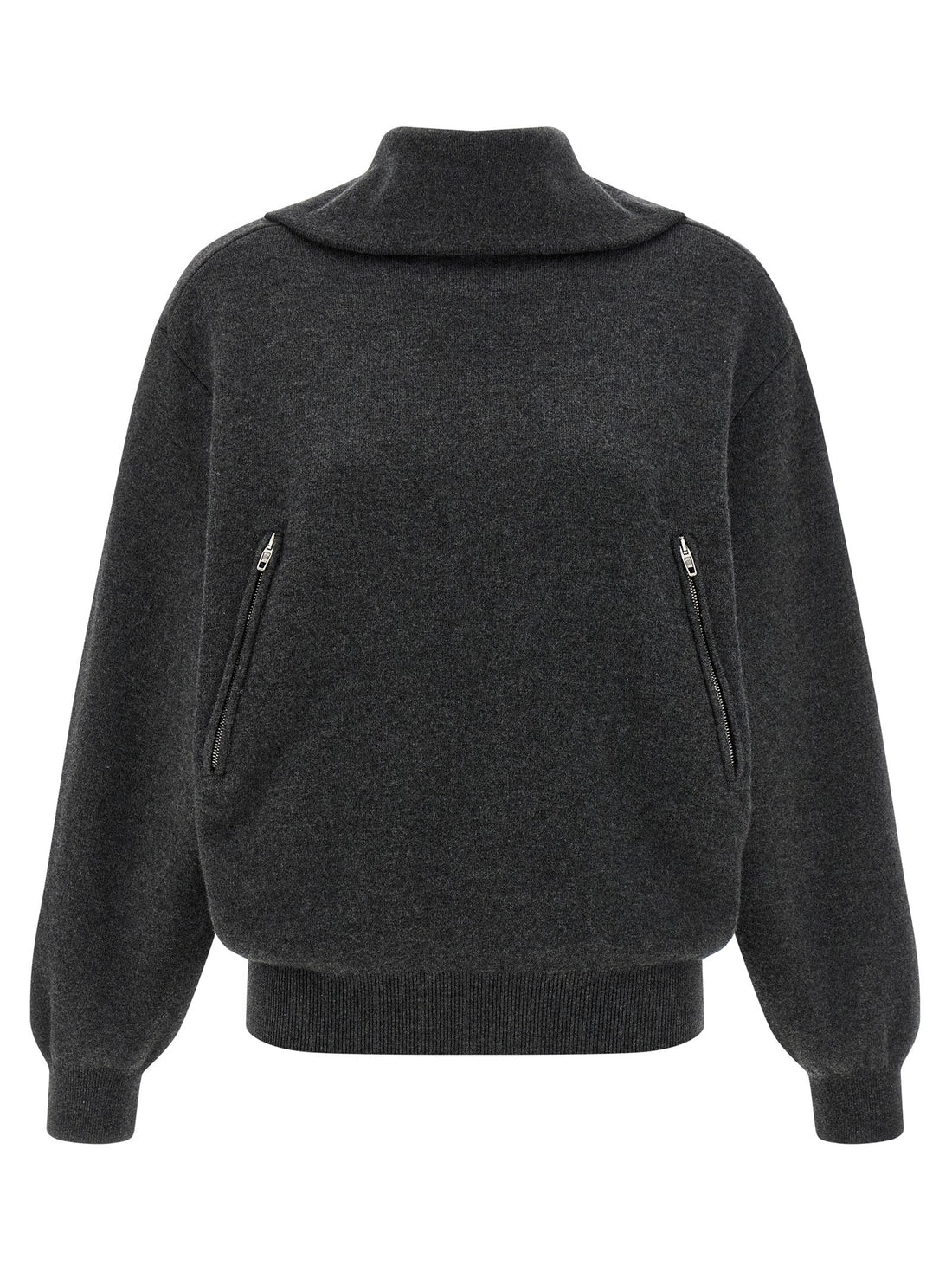 Balenciaga - 'Back-to-Front' sweater gray
