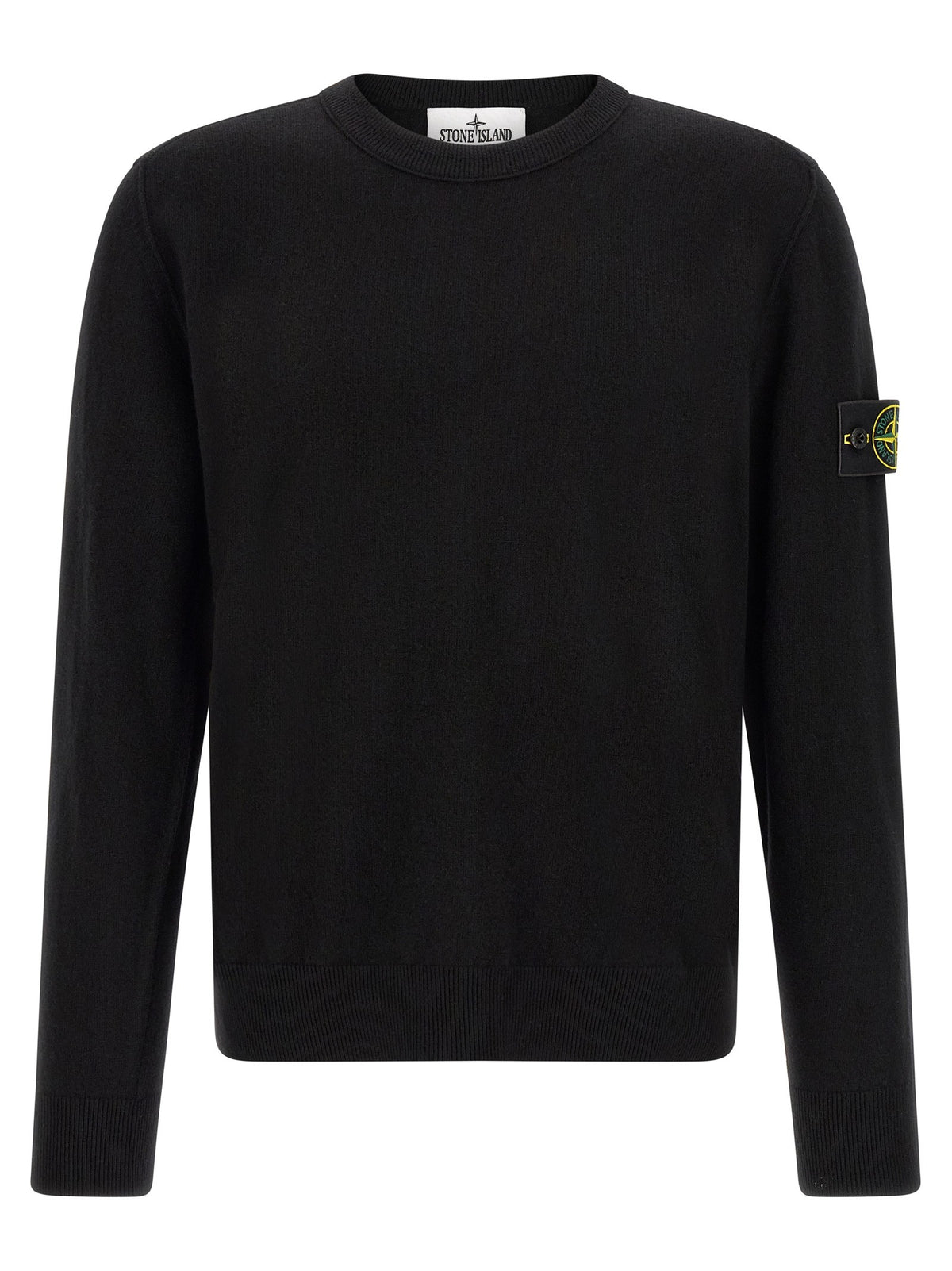 Stone Island - 'Badge Stone Island' sweater Black L