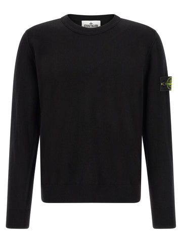 Stone Island - 'Badge Stone Island' sweater Black L