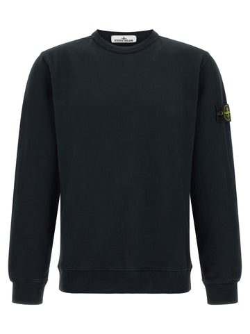 Stone Island - 'Badge Stone Island' sweatshirt Blue
