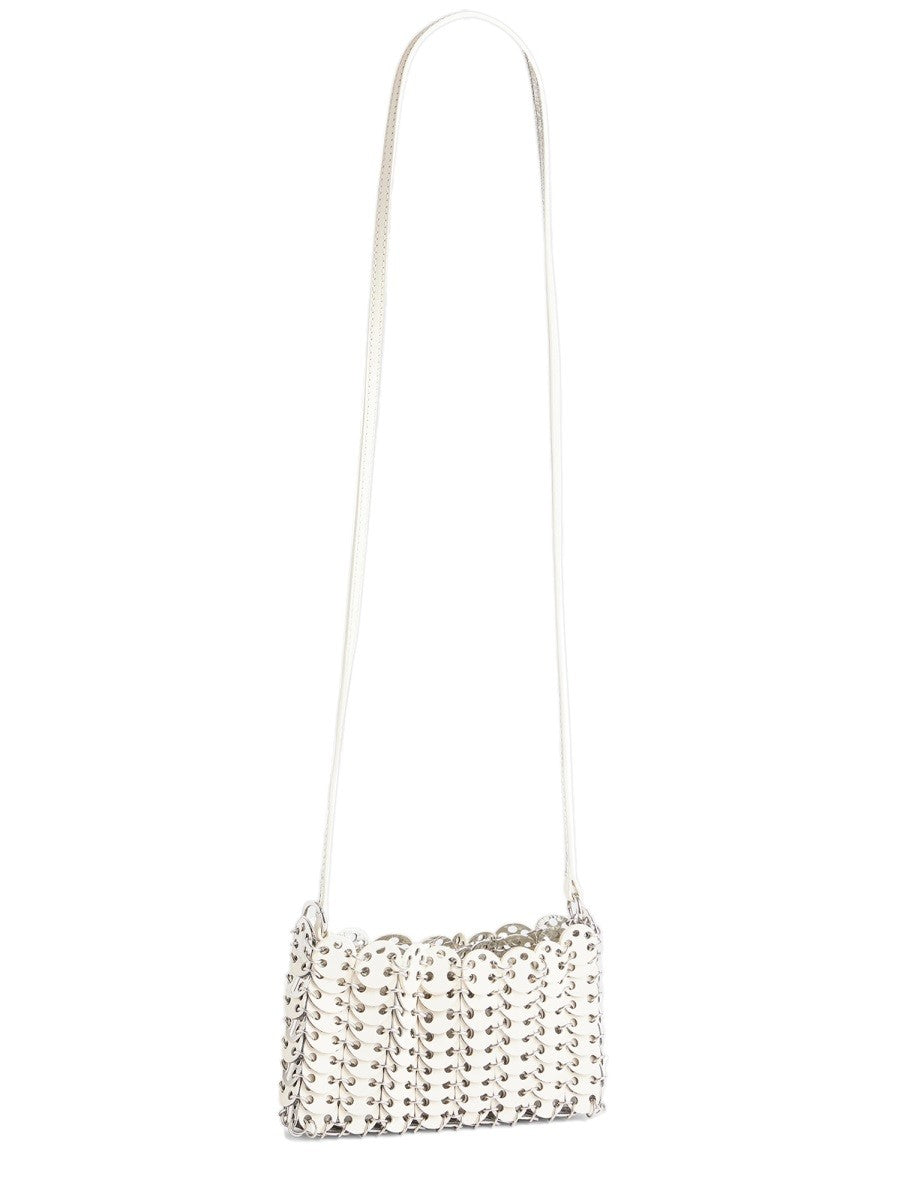 RABANNE - BAG "ICONIC SILVER NANO 1969"