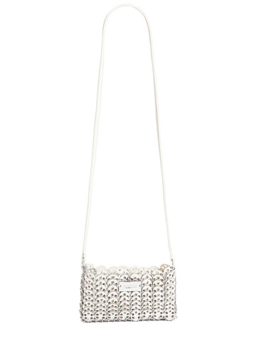 RABANNE - BAG "ICONIC SILVER NANO 1969"