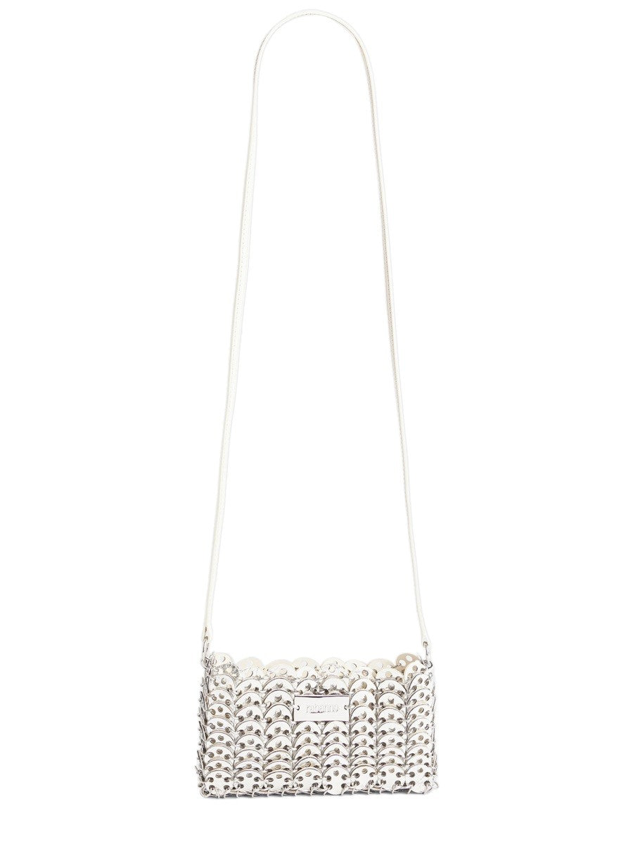 RABANNE - BAG "ICONIC SILVER NANO 1969"
