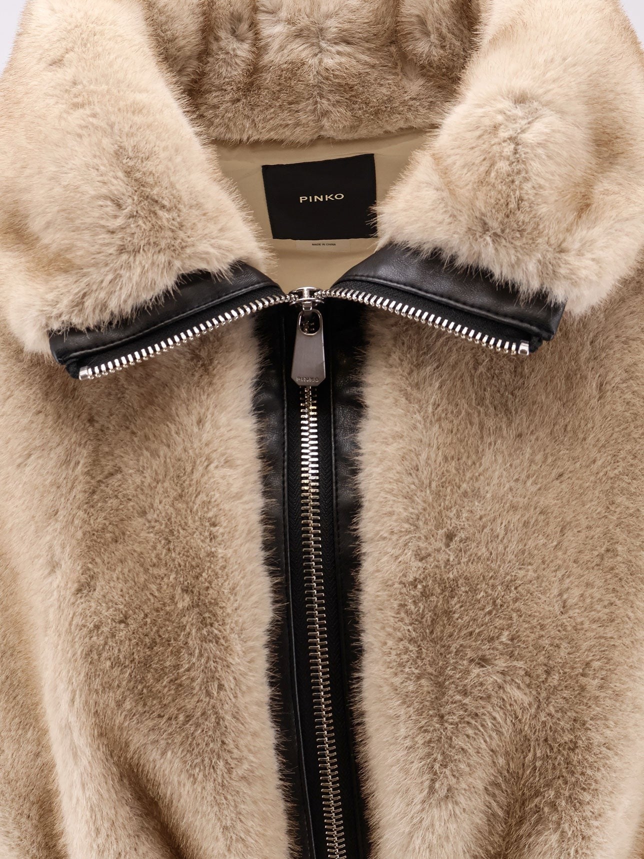 Bagels synthetic fur jacket