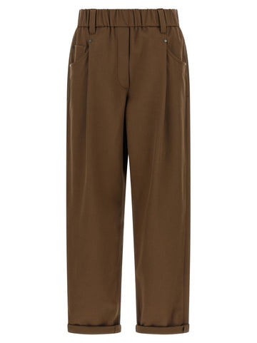 Brunello Cucinelli - 'Baggy Pull-On' pants