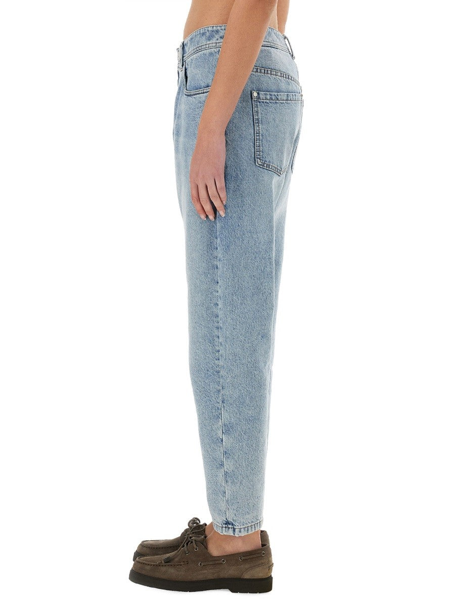 "BAGGY TAPERED" DENIM PANTS