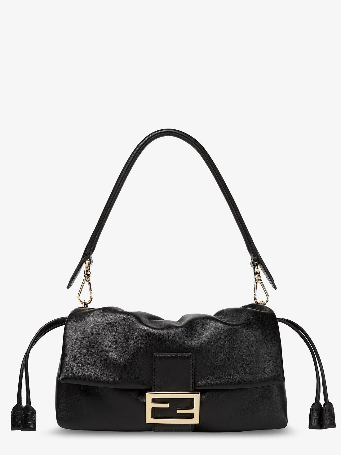 Fendi - Baguette Soft Medium leather shoulder bag Nero UNI