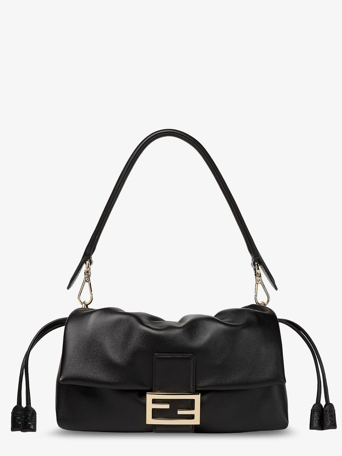 Fendi - Baguette Soft Medium leather shoulder bag Nero UNI
