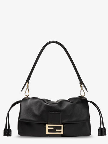 Fendi - Baguette Soft Medium leather shoulder bag Nero UNI