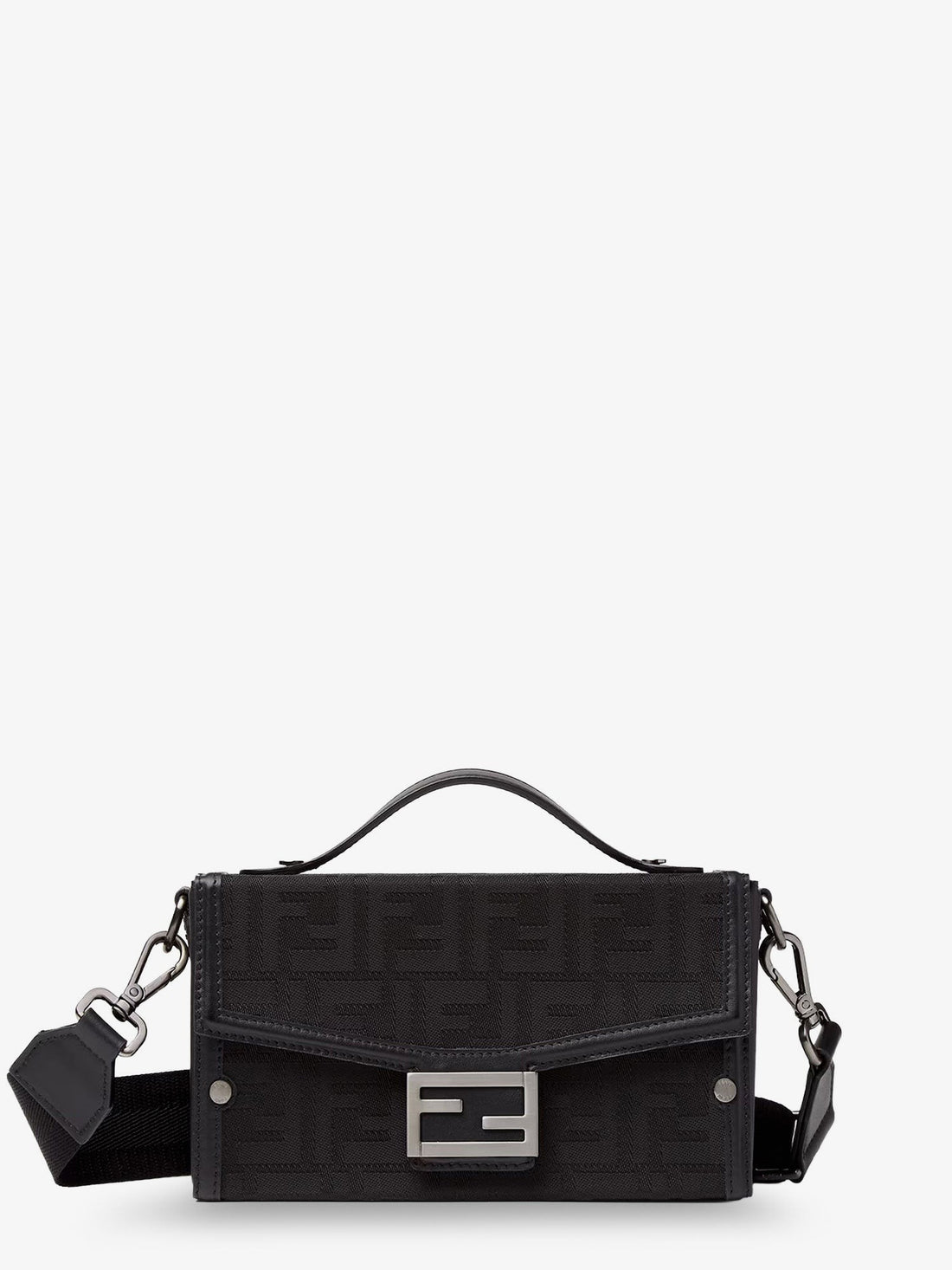 Fendi Baguette Soft Trunk FF fabric crossbody bag