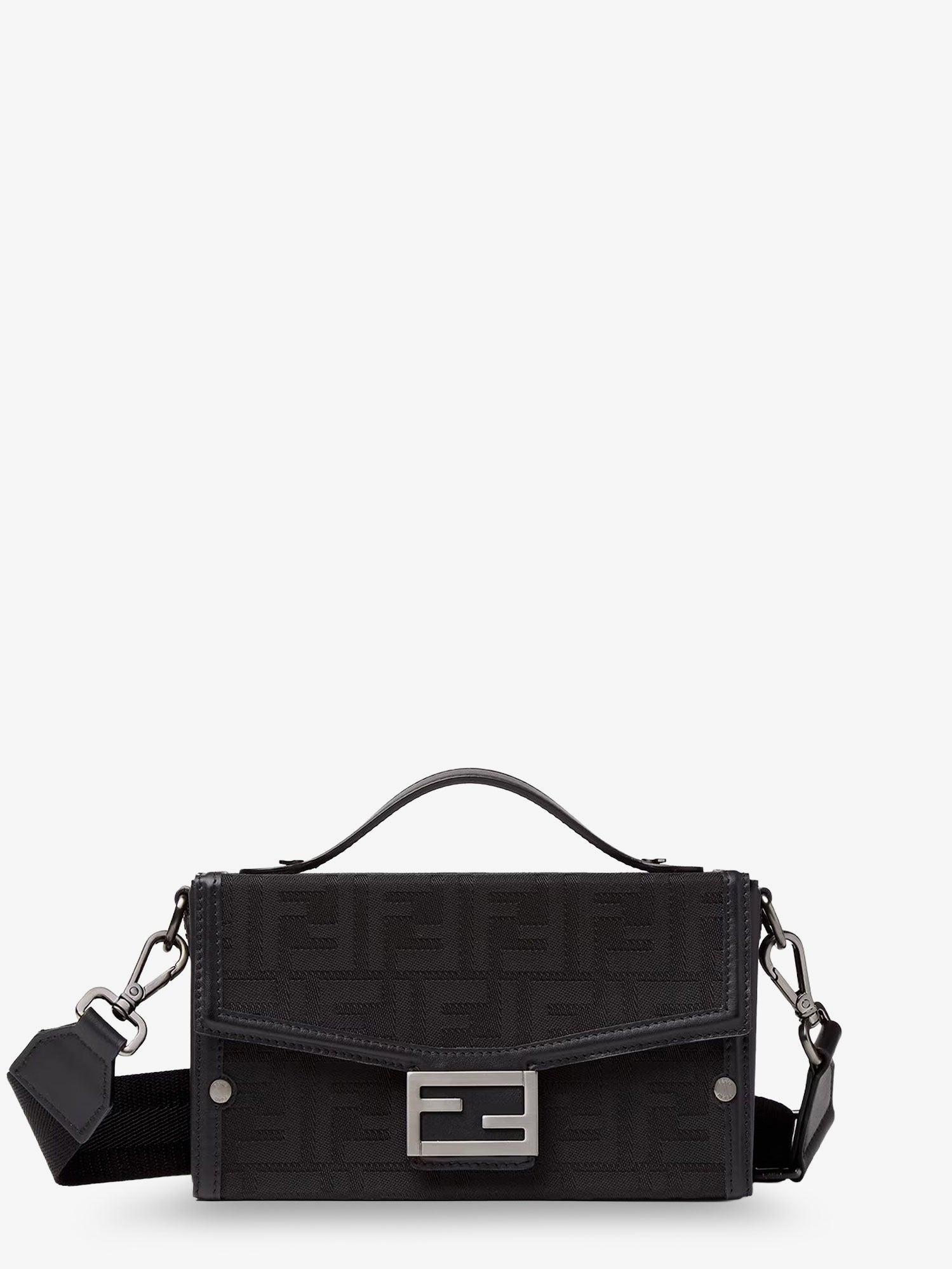 Fendi Baguette Soft Trunk FF fabric crossbody bag