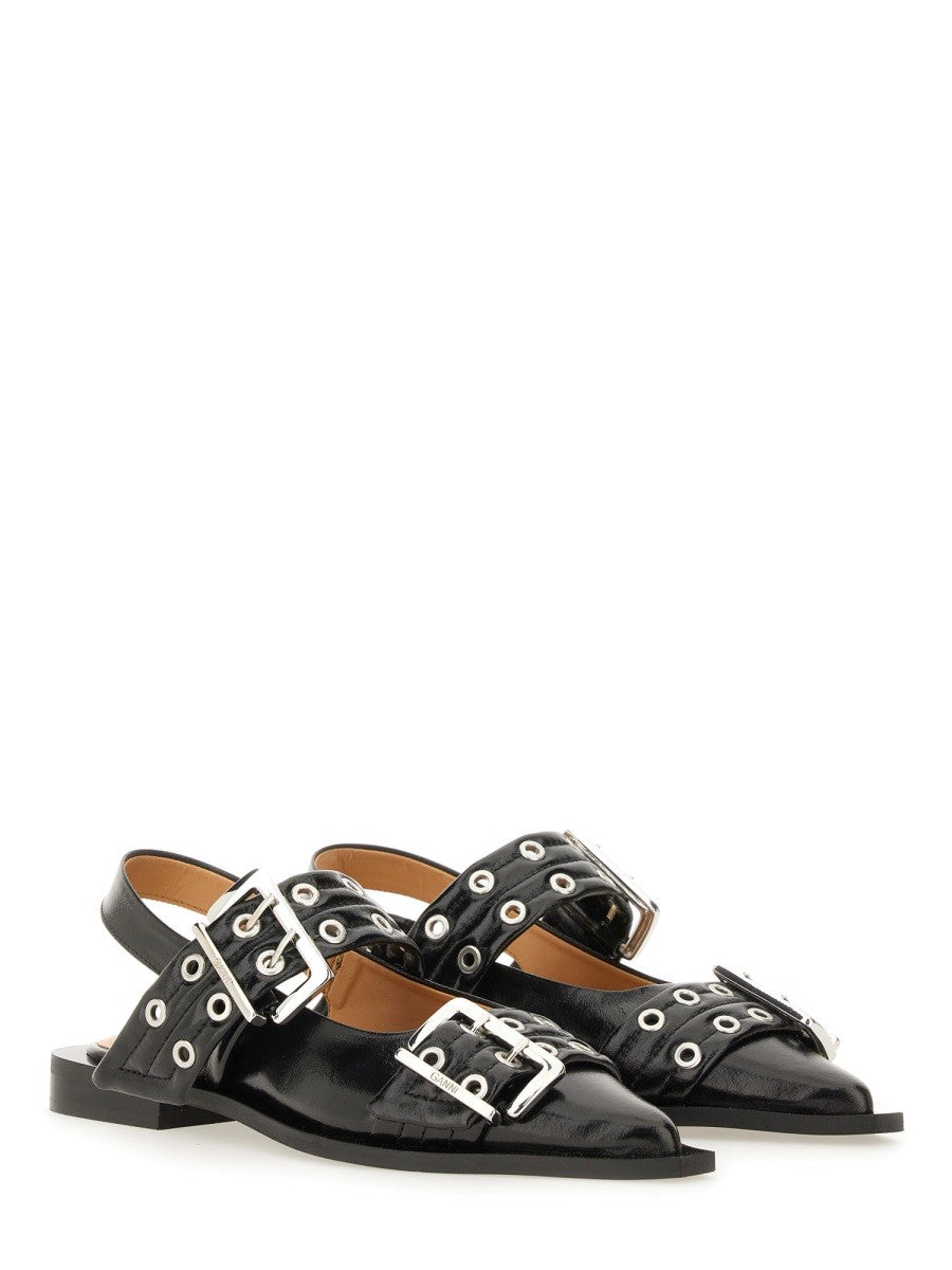 GANNI - BALLERINA CON FIBBIA ballerina-con-fibbia_7b6973e3-6c0f-4ce7-8ab6-a943d23d7e19