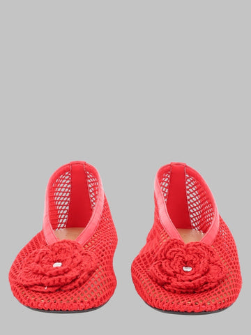 GANNI GANNI - BALLERINA "JENNY" IN MESH