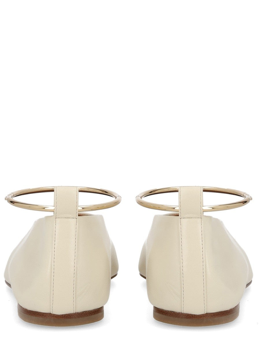 JIL SANDER BALLERINA WITH ANKLET