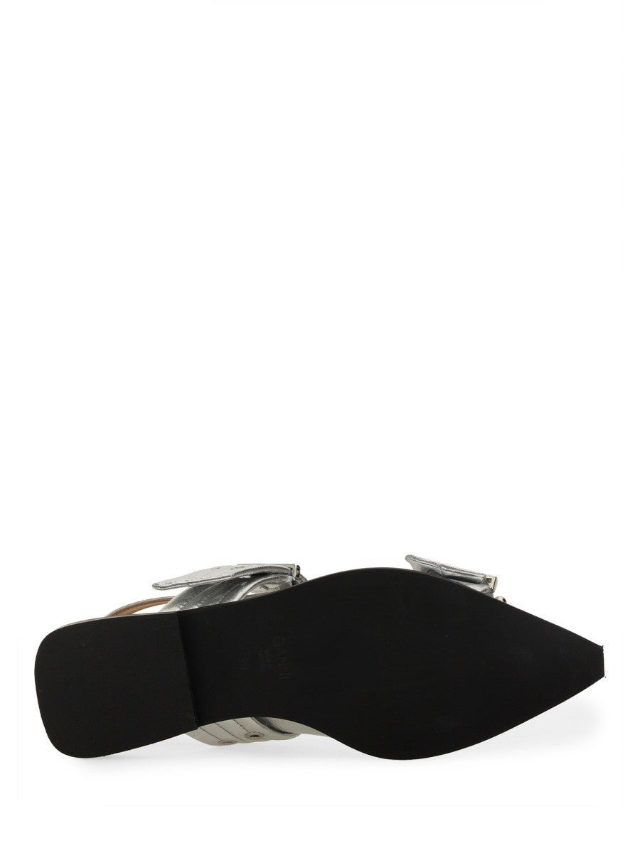 GANNI - BALLERINA WITH BUCKLE ballerina-with-buckle