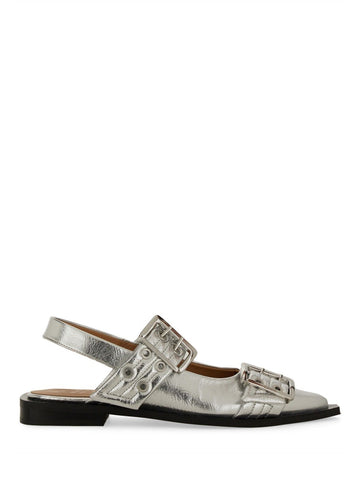 GANNI - BALLERINA WITH BUCKLE ballerina-with-buckle_352c4b00-2e03-4dbe-9f75-890c76e359a2