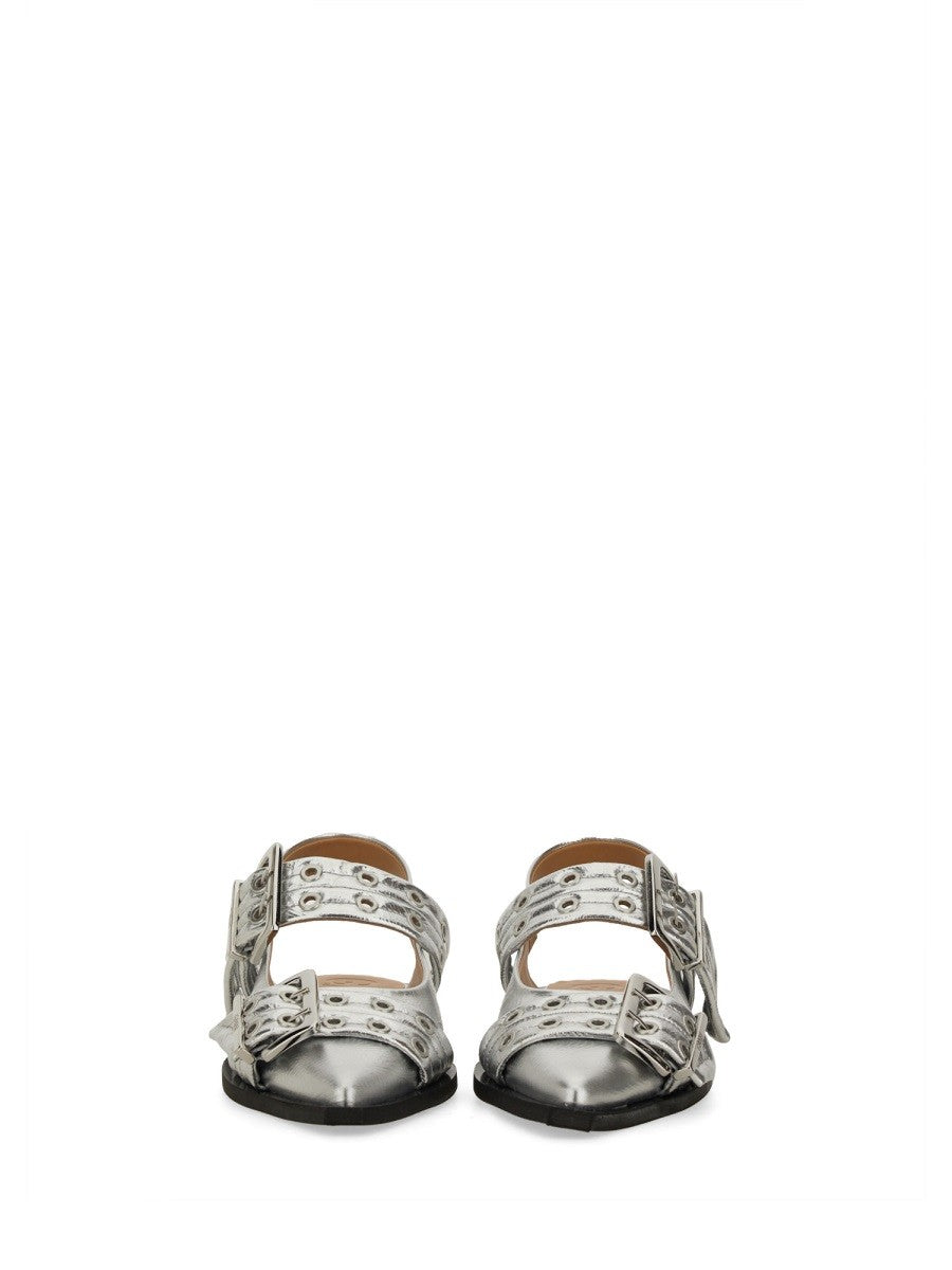 GANNI - BALLERINA WITH BUCKLE ballerina-with-buckle_66448984-2be7-404e-b00c-4ca1874d9a00