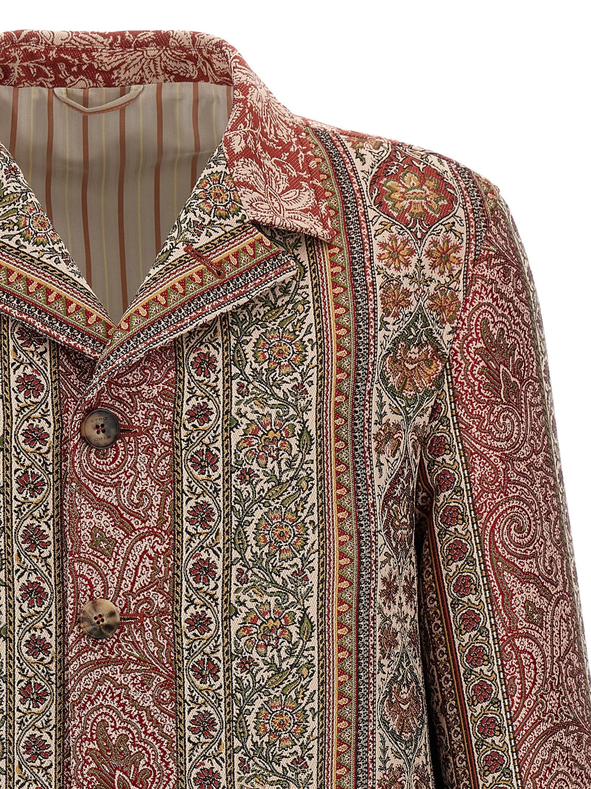 Etro - Balmacaan neck overshirt