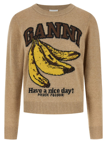 GANNI - 'Banane' sweater