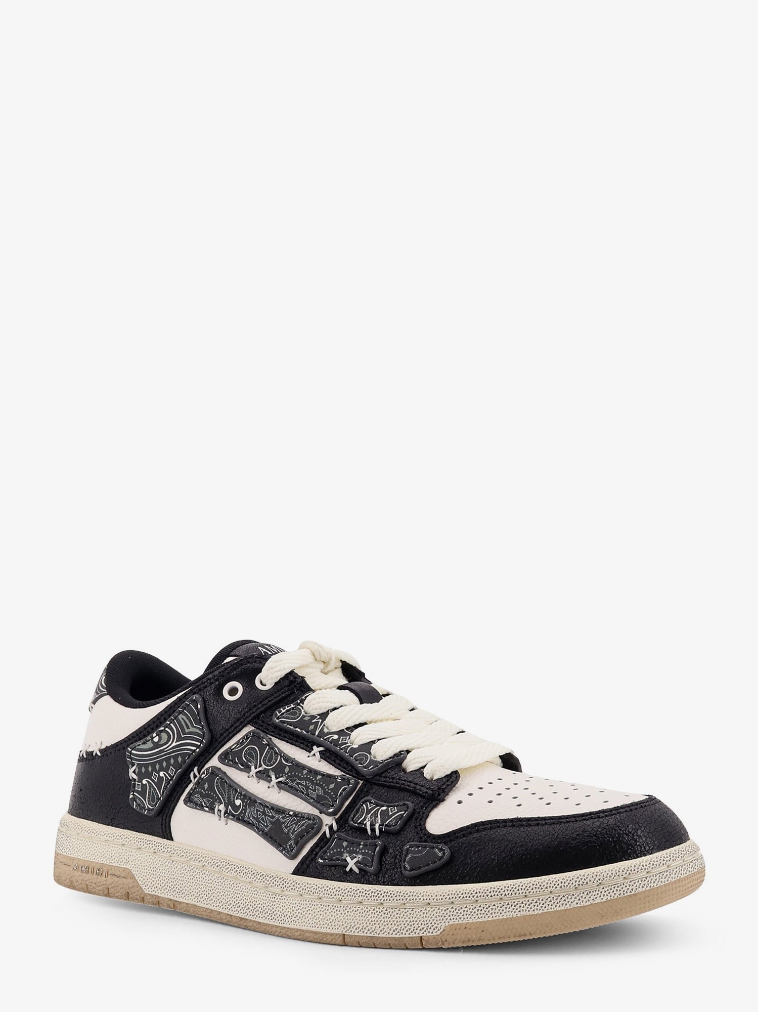 Bandana Skel Top Low leather low-top sneakers