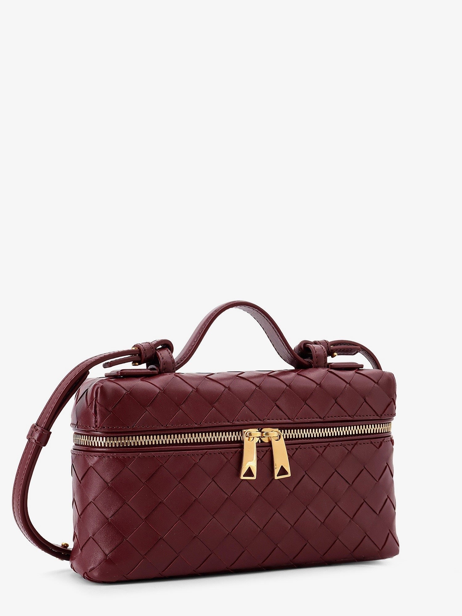 Bottega Veneta Bottega Veneta - Bang Bang leather vanity case with Intrecciato motif