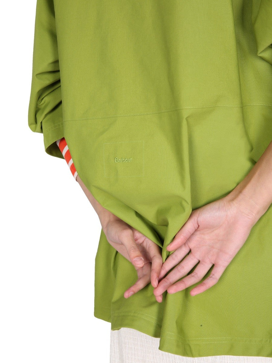 BARBOUR BY ALEXACHUNG "TONAL PIP" PARKA