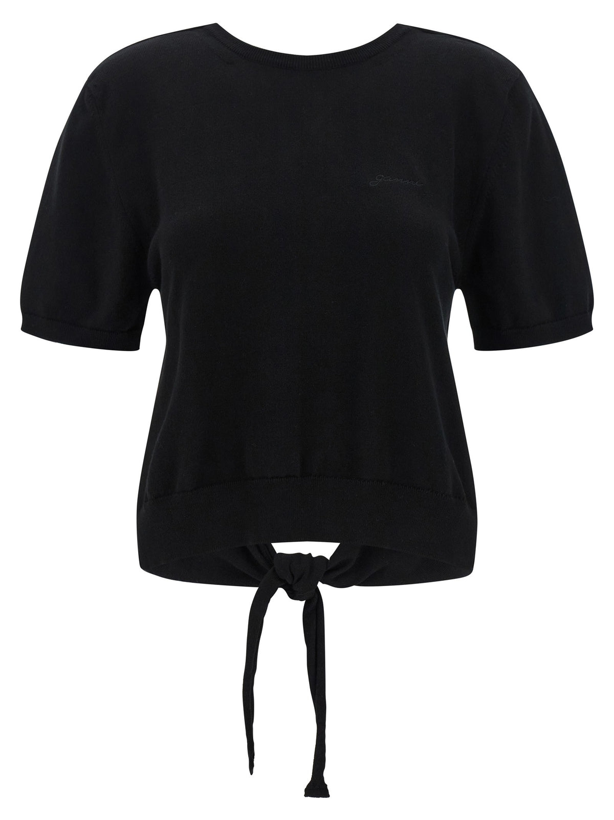 GANNI - Bare back sweater
