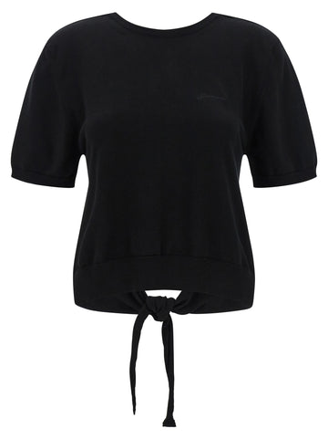 GANNI - Bare back sweater