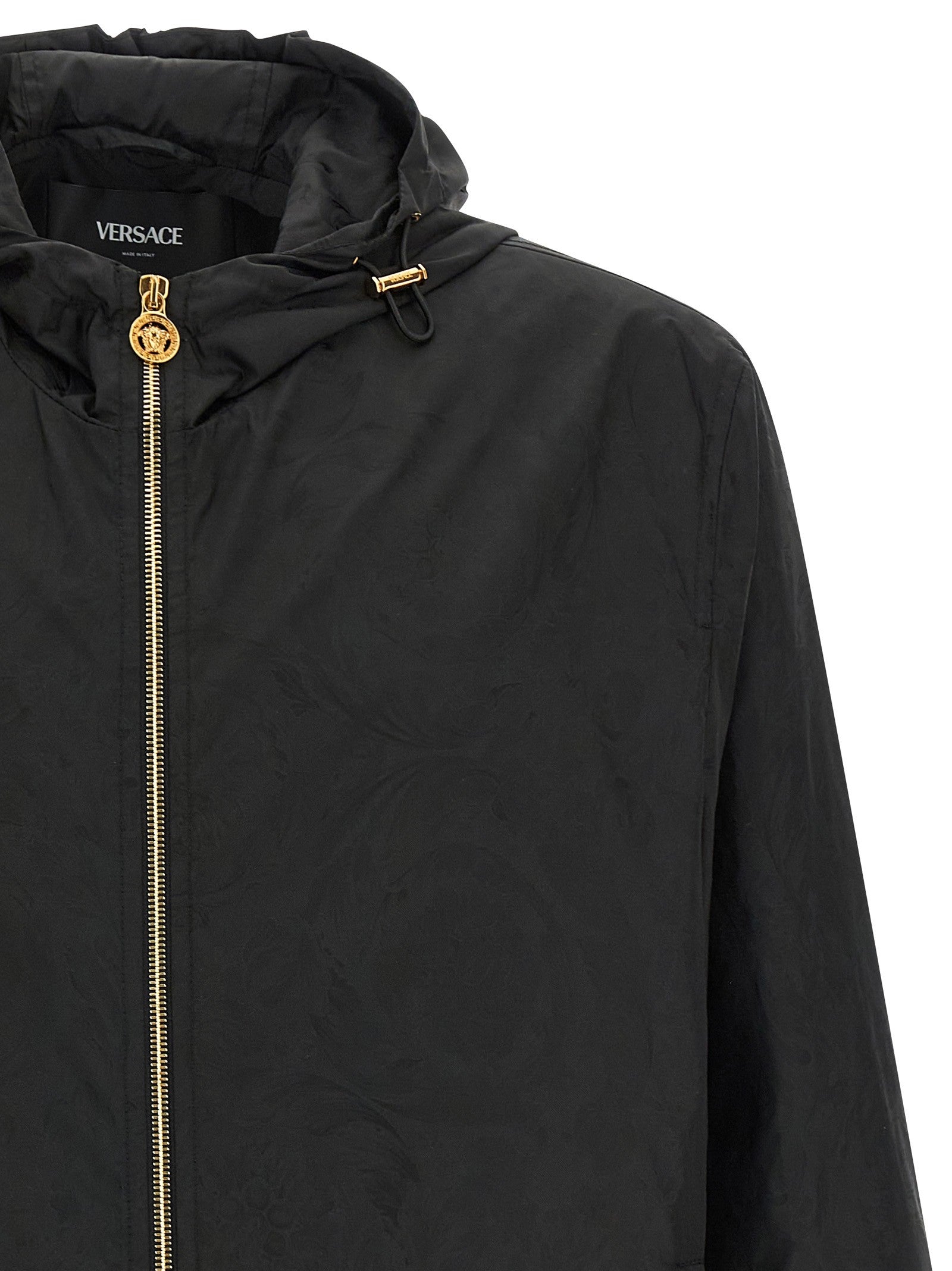 Versace - 'Barocco' jacquard windbreaker