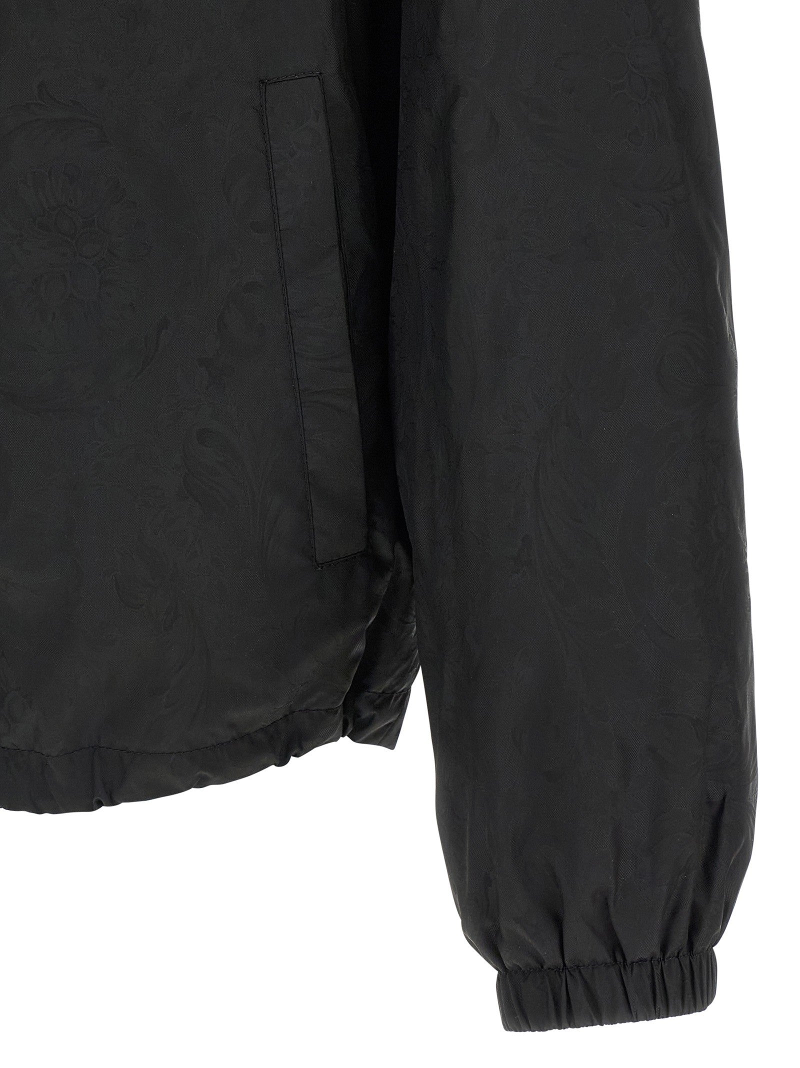 Versace - 'Barocco' jacquard windbreaker