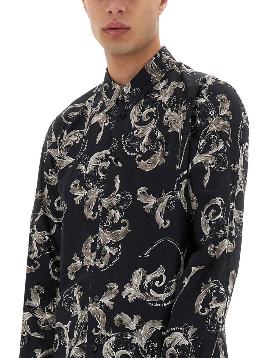 BAROQUE OUTLINE PRINT SHIRT