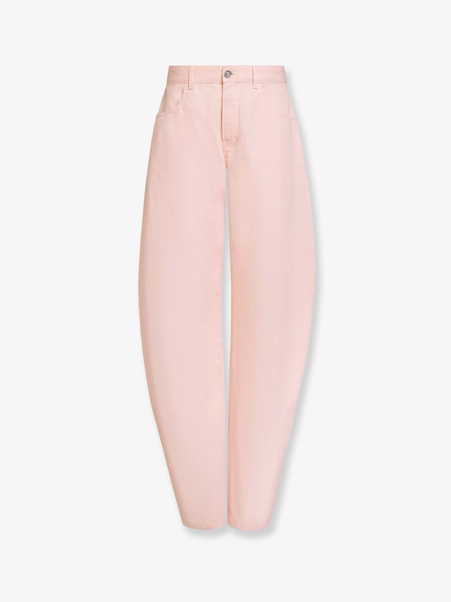 ALAIA - Barrel fit denim trousers