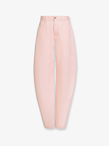 ALAIA - Barrel fit denim trousers