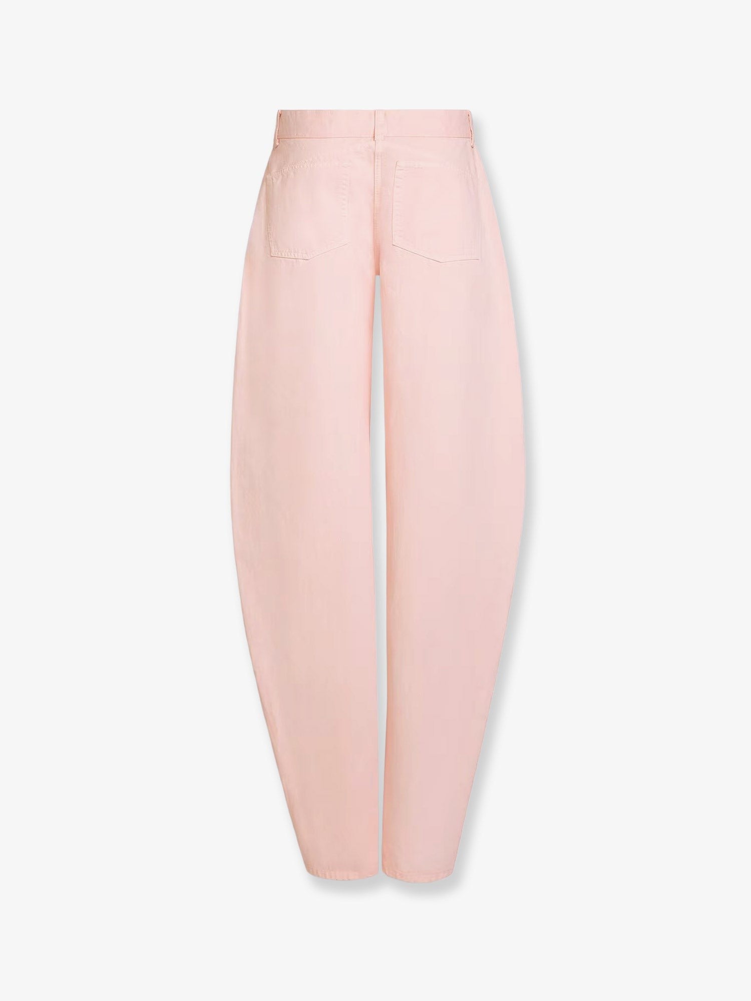 ALAIA - Barrel fit denim trousers