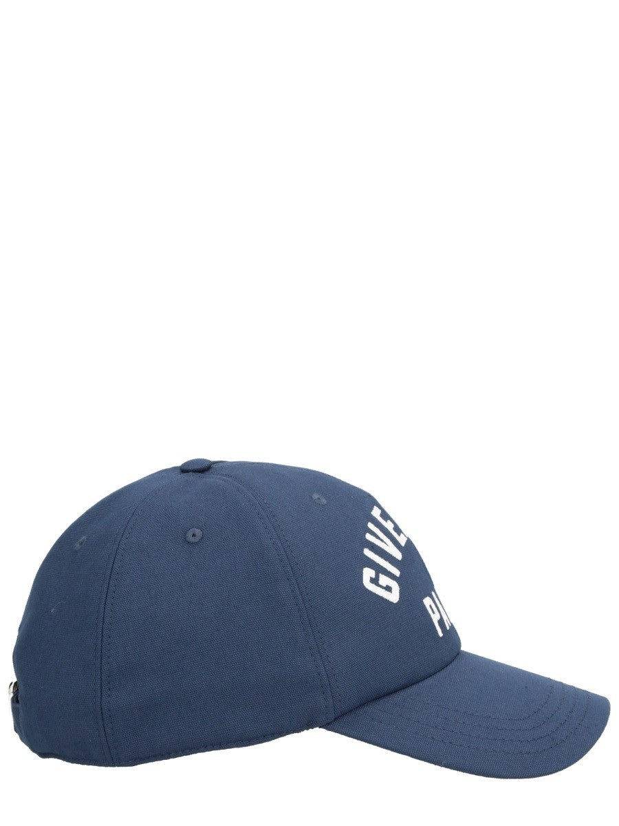 BASEBALL CAP WITH EMBROIDERED LOGO
