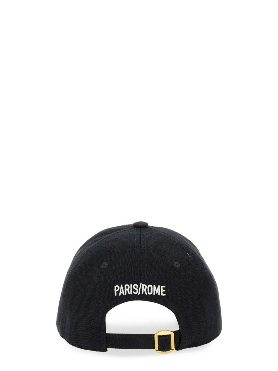 BASEBALL CAP WITH EMBROIDERY