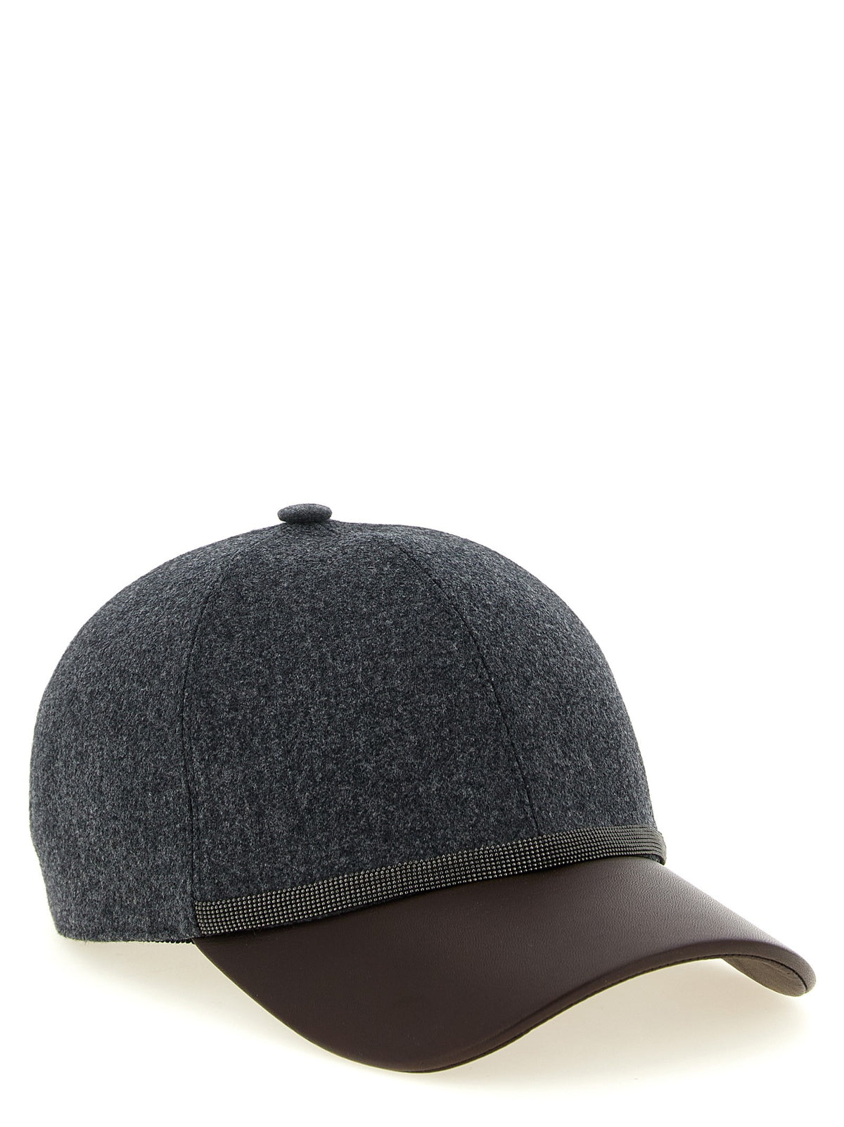 Brunello Cucinelli - Wool hat with Monili detail