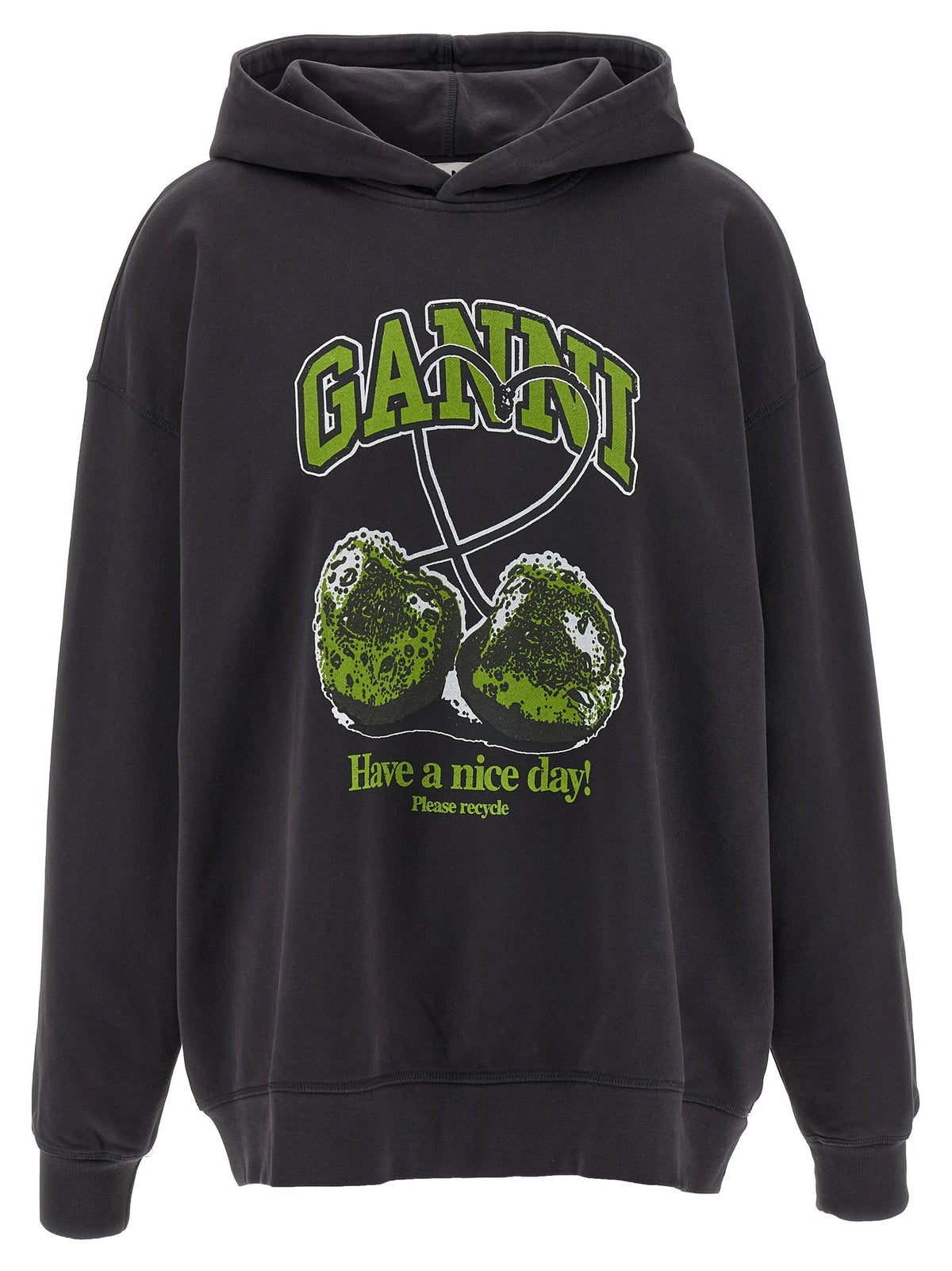 GANNI - 'Basic Jersey Cherry' hoodie