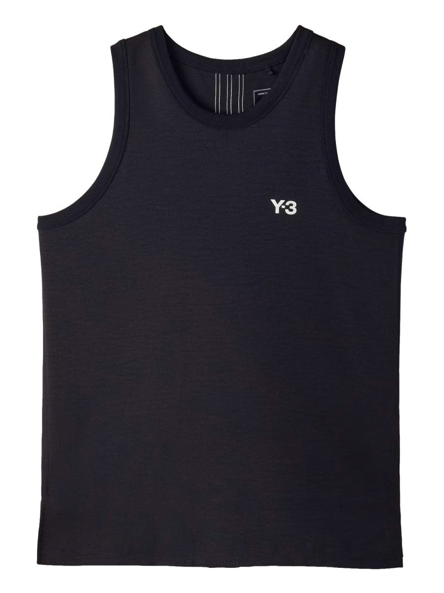 Y - 3 - BASKETBALL TANK TOP WITH LOGO