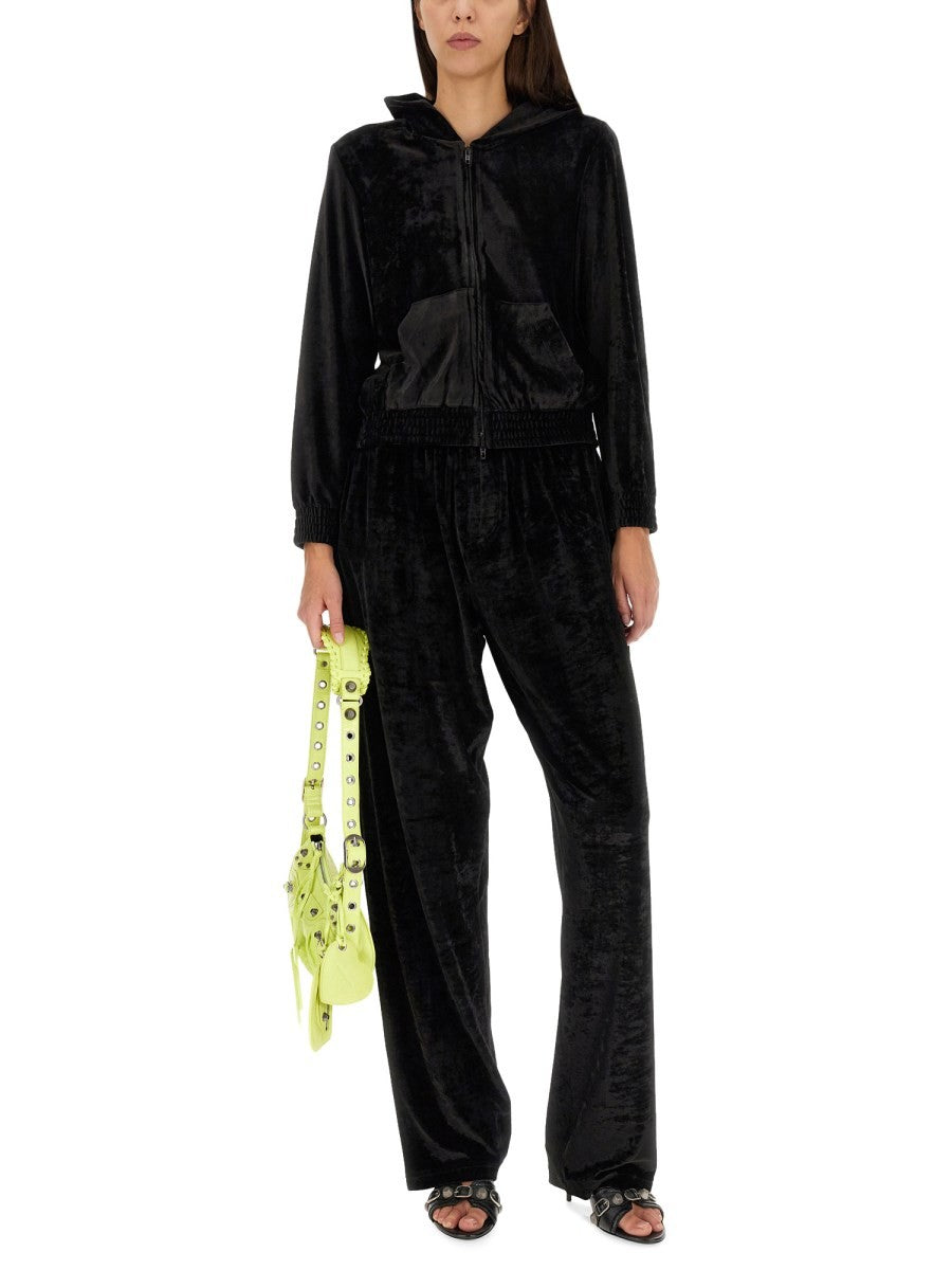 BB PARIS ZIPPERED SWEATSHIRT