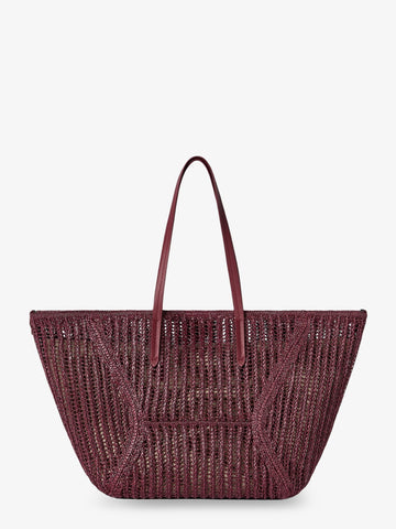 Brunello Cucinelli - BC Duo raffia shoulder bag
