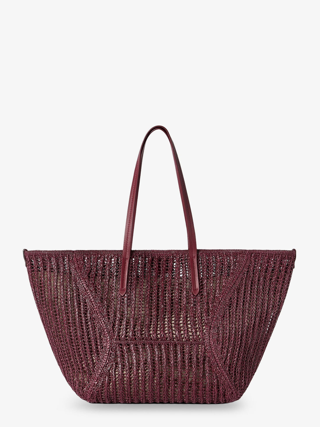 Brunello Cucinelli - BC Duo raffia shoulder bag bc-duo-raffia-shoulder-bag
