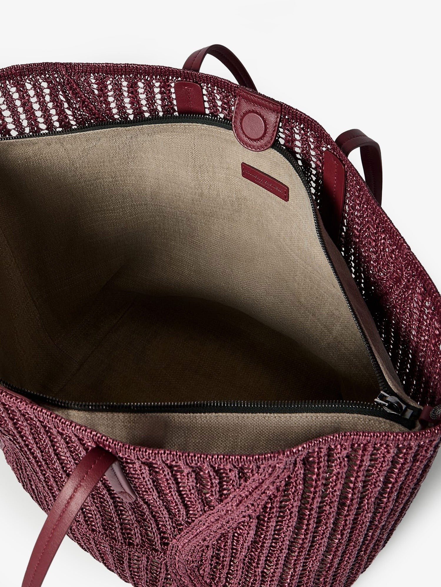Brunello Cucinelli - BC Duo raffia shoulder bag