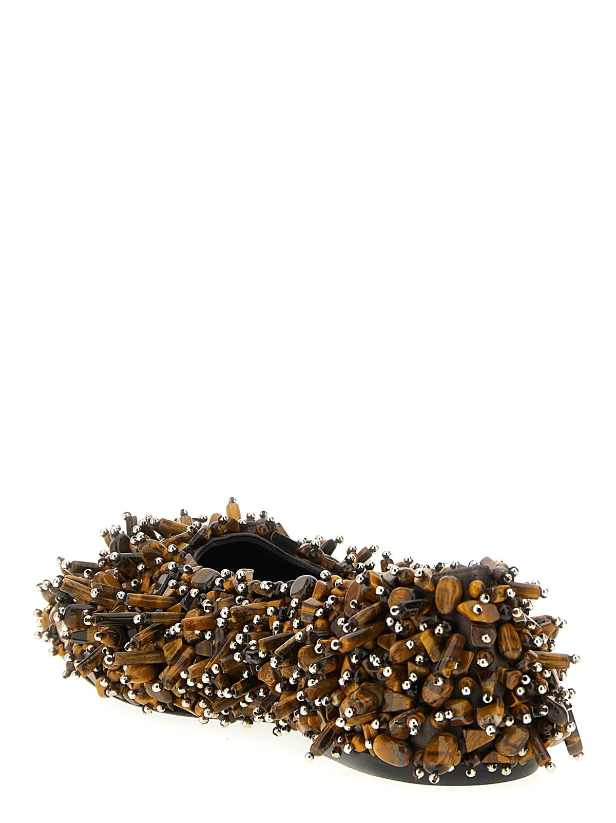 Dries Van Noten - Beaded ballet flats