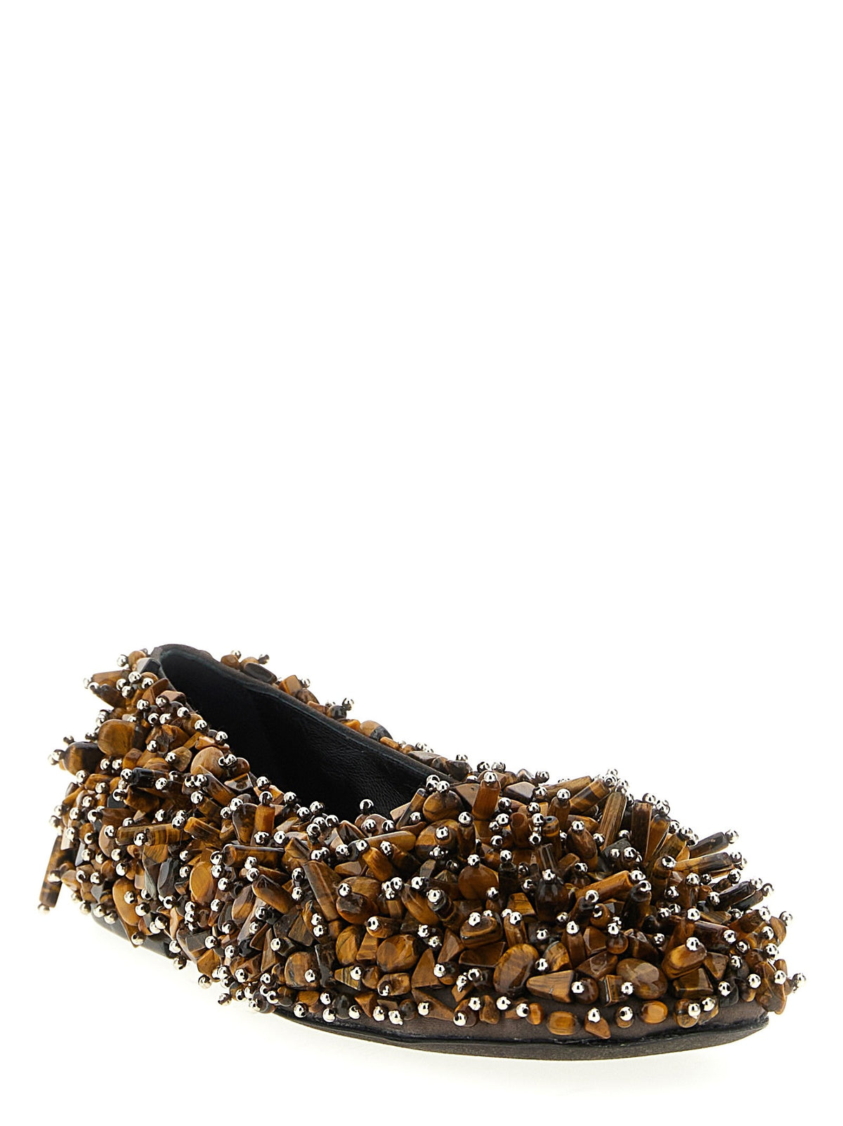 Dries Van Noten - Beaded ballet flats