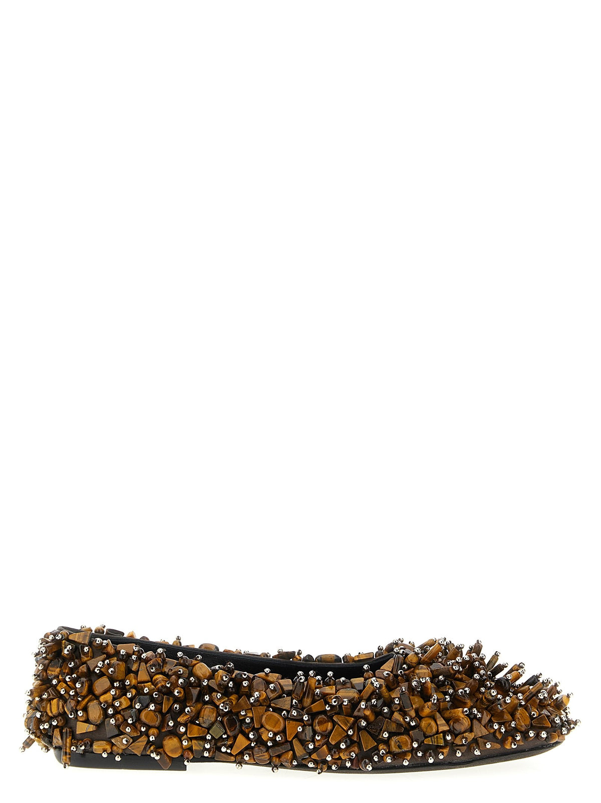 Dries Van Noten - Beaded ballet flats