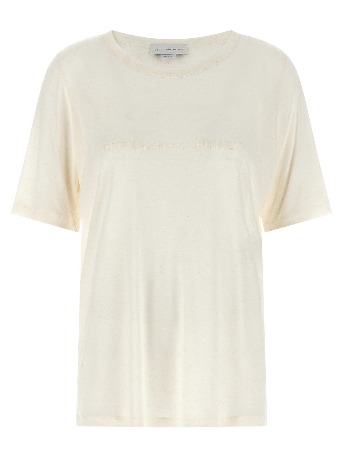 stella mccartney - Beads embroidery t-shirt beads-embroidery-t-shirt