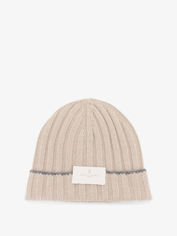 Brunello Cucinelli - Beanie cashmere hat XBCNES